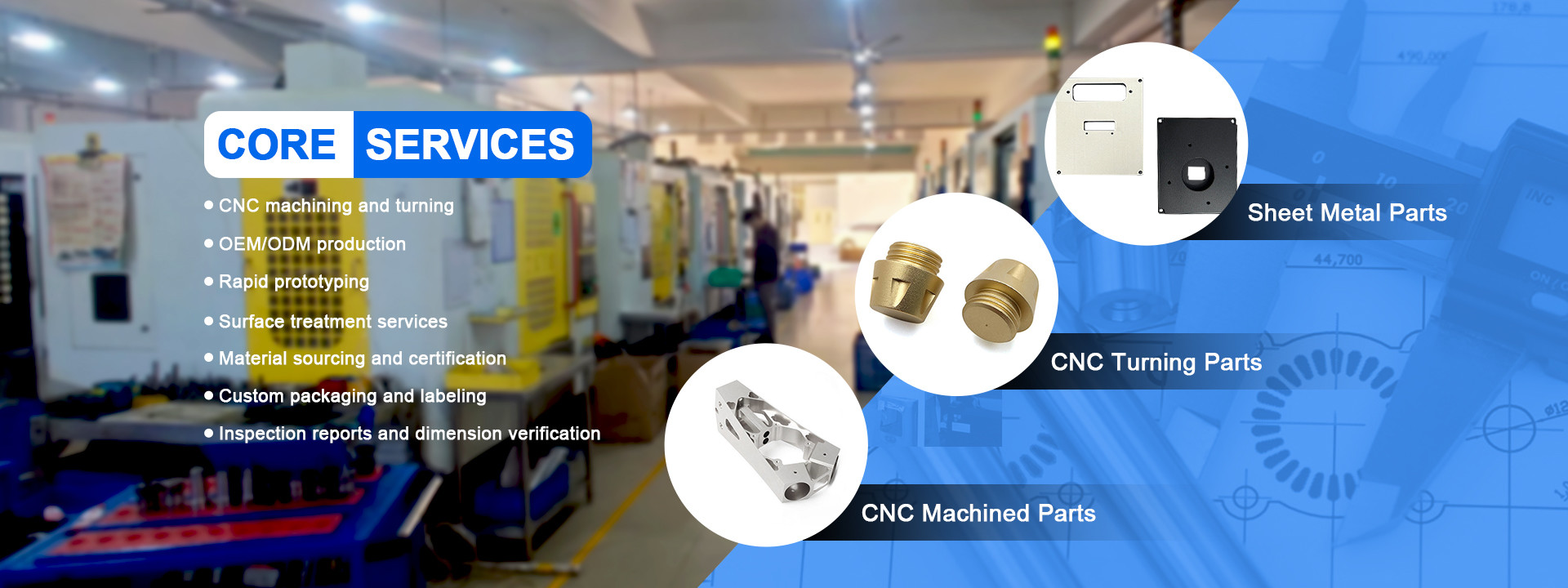 kualitas Suku Cadang Mesin Cnc pabrik