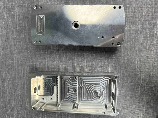 Customized Anodizing CNC Machined Parts Aluminum Housing Front And Back