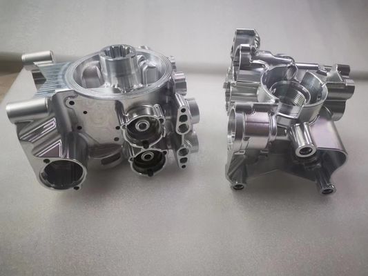 5 Axis CNC Machined Aluminum Gearbox Housing For Motor Or Transmission Systems