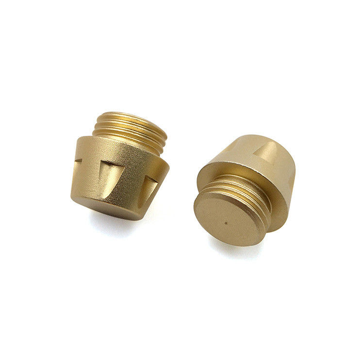 Custom Precision Plastic Aluminum CNC Turning Parts Electroplating Laser Engraving Anodizing