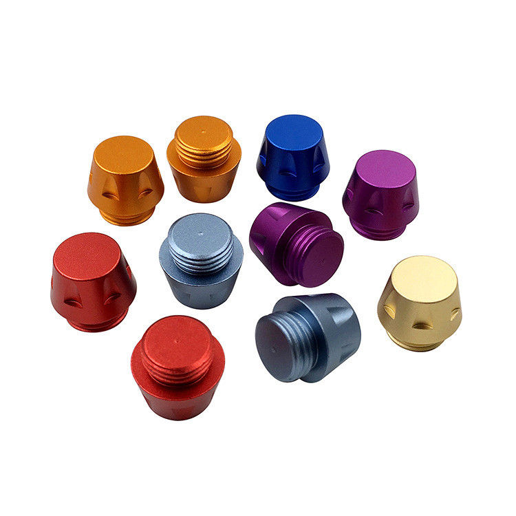 Custom Precision Plastic Aluminum CNC Turning Parts Electroplating Laser Engraving Anodizing