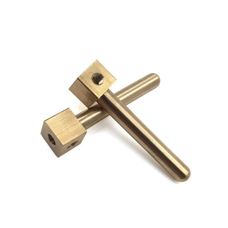 Precision Brass CNC Turning Machine Parts Tolerances of ±0.02mm