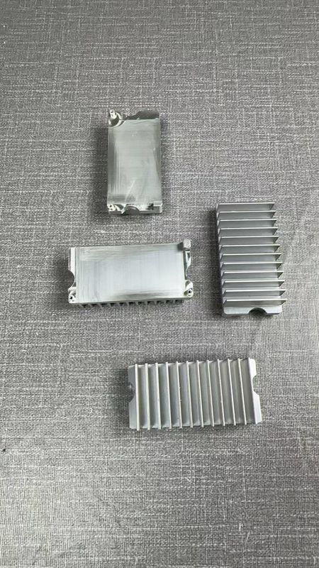 Custom Aluminum Extrusion Parts Heatsink Anodised Industrial Use