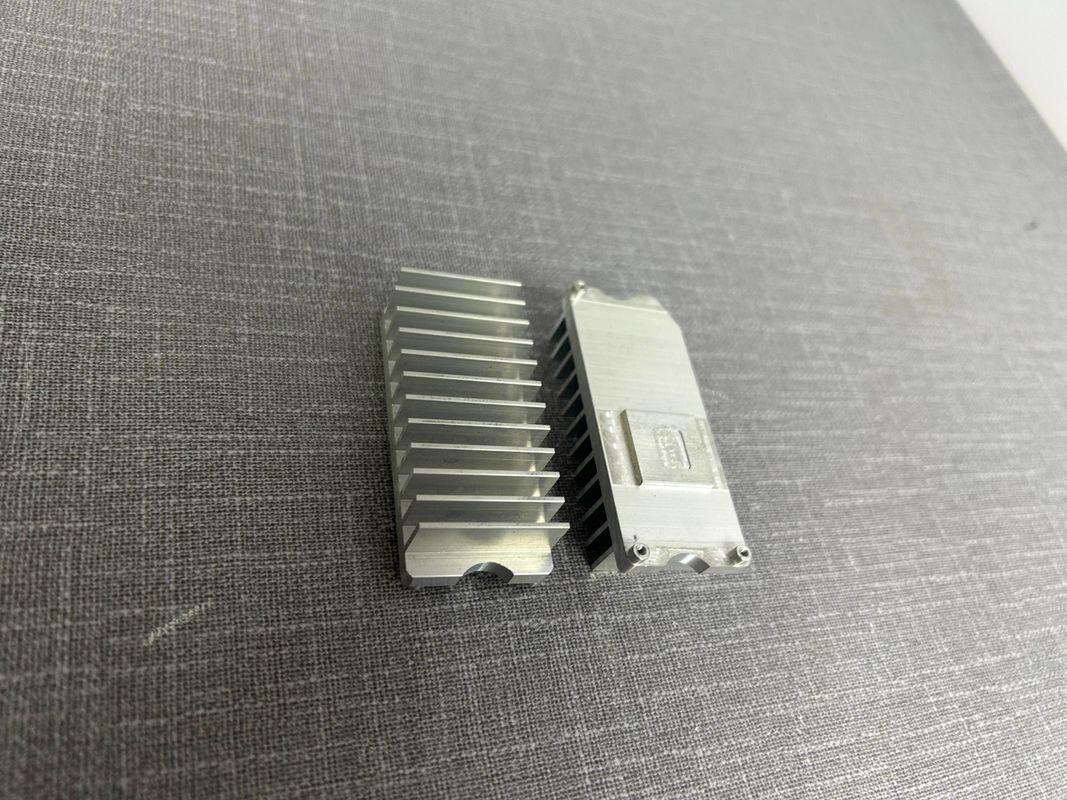 Custom Aluminum Extrusion Parts Heatsink Anodised Industrial Use