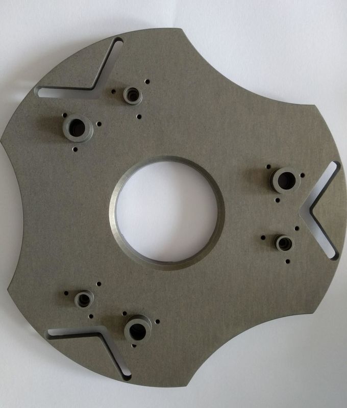 Aluminum Alloy CNC Machined Components UAV Structural Plate With Anodized Finish