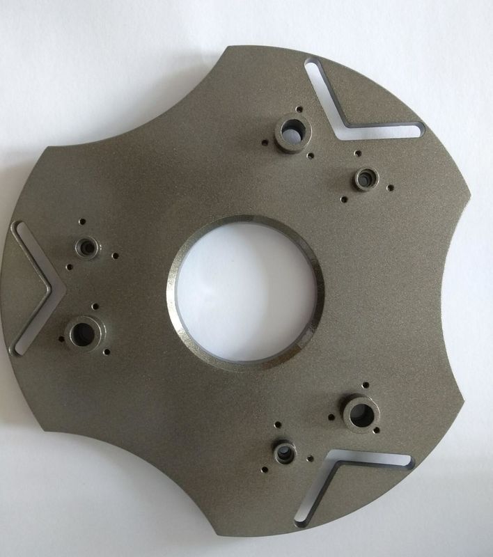 Aluminum Alloy CNC Machined Components UAV Structural Plate With Anodized Finish