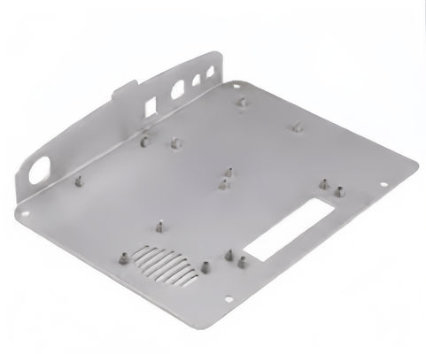 CNC Punched Aluminum Mounting Brackets for Enclosures
